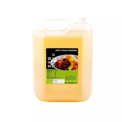 Grande cruche à eau en plastique HDPE carrée de 4,5 L pour bouteille vide