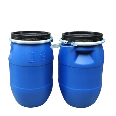 Récipient en plastique de HDPE de cylindre 30l 160l avec le cercle de fer