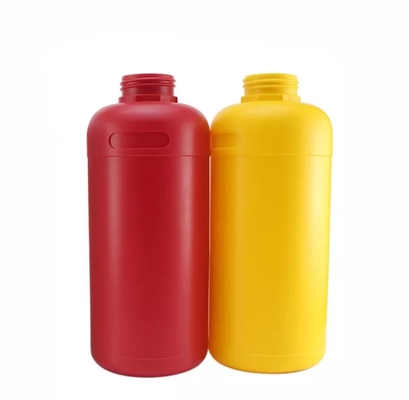 bouteilles chimiques vides de stockage d'encre chimique en plastique de la bouteille 1L avec des chapeaux