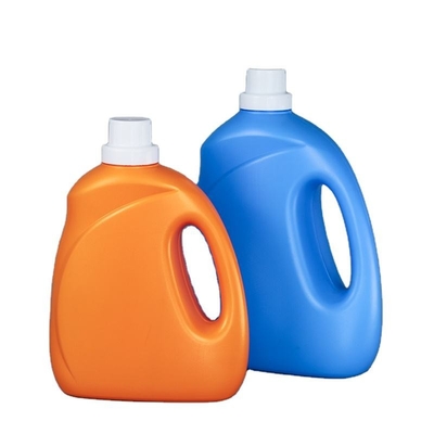 Bouteille en plastique de détergent liquide de blanchisserie de bouteille en plastique de détergent de HDPE avec le chapeau en plastique