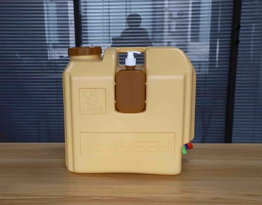 Bouteille d'eau polyvalente en plastique de 20 litres en HDPE de 5 gallons avec robinet