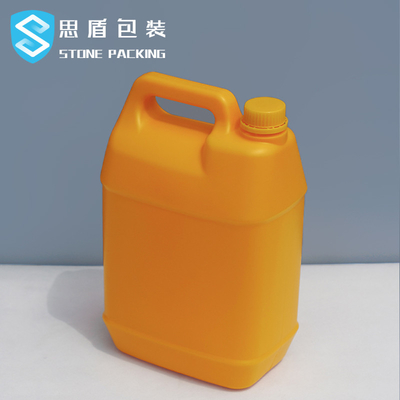 Récipient en plastique liquide chimique du HDPE 5l du calibre 35mm étanche