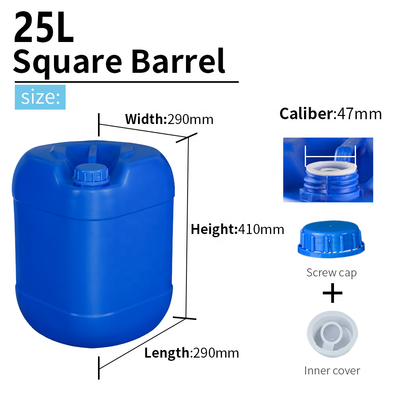 Tambours en plastique 1.2KG 1.25KG 1.35KG de 25 litres de HDPE de SIDUN