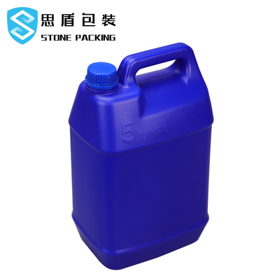 Tambour 5L en plastique à bouchon vissable étanche 2,5 gallons 1 gallon 0,5 gallons