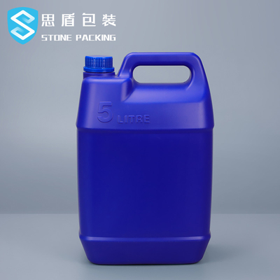 Tambour 5L en plastique à bouchon vissable étanche 2,5 gallons 1 gallon 0,5 gallons