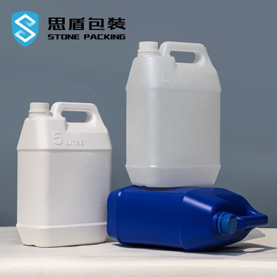 Conteneurs 5l vides 35mm en plastique agricoles avec le couvercle de vis