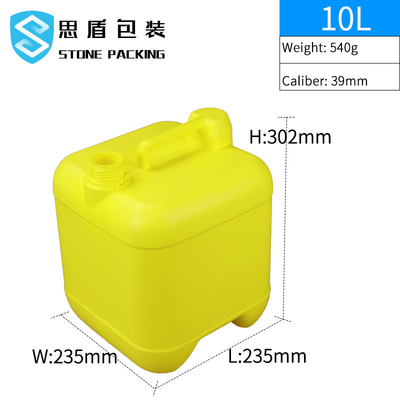 Récipient en plastique chimique de la place 540g 10l avec le couvercle 1.5KG