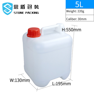 20 litres bouteilles vides 750g de HDPE de conteneurs chimiques de 5 gallons