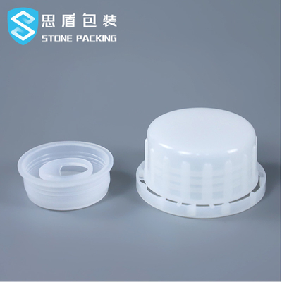HDPE durable pratique de niveau de nourriture tambour en plastique blanc 750g de 55 gallons