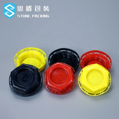 Tête serrée en plastique 25L conteneurs chimiques de 5 gallons 63mm Rieke Opening