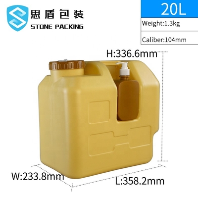 Le rectangle 1.3KG eau campante de 5 gallons réservoir anticorrosion