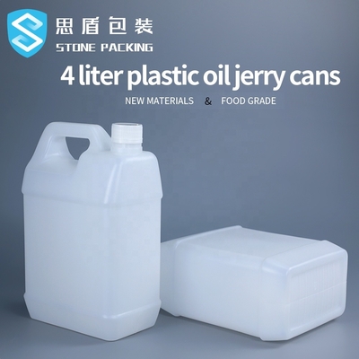 4L HDPE chimique Jerry Can de conteneurs de 1 gallon 176*108*280mm