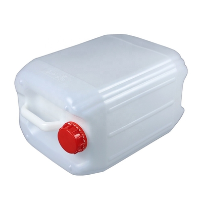 HDPE translucide blanc Jerry Can du stockage chimique 41mm 20 litres