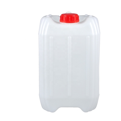 HDPE translucide blanc Jerry Can du stockage chimique 41mm 20 litres