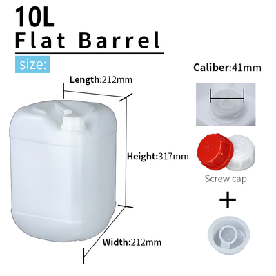 Peignez le plastique Jerry Can Containers With Handle 558g du HDPE 10L