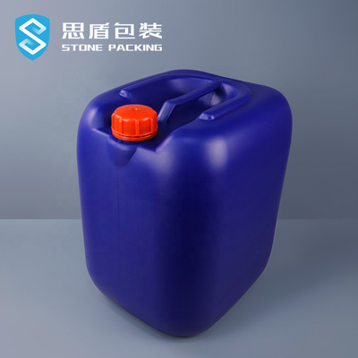 Tambour 1.5KG 30l en plastique bleu chimique avec la poignée 360*300*410mm