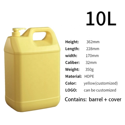 Bouteille en plastique de pompe de la largeur 170mm de ménage avec la poignée 350g