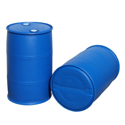 Tambour en plastique en plastique bleu de 55 gallons de SIDUN 200l avec le trou de drainage