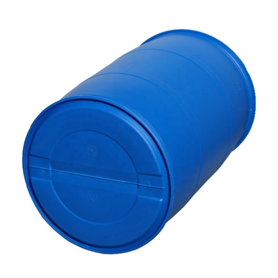 Tambour en plastique en plastique bleu de 55 gallons de SIDUN 200l avec le trou de drainage