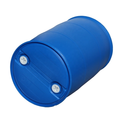 Tambour en plastique en plastique bleu de 55 gallons de SIDUN 200l avec le trou de drainage