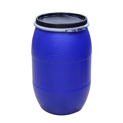 HDPE conteneurs chimiques ISO9001 de plastique bleu de baril de 55 gallons