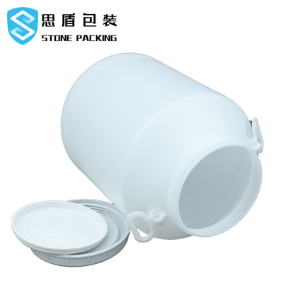 Liquides empaquetant le tambour bleu de récipient en plastique de HDPE du cylindre 160L 80 degrés