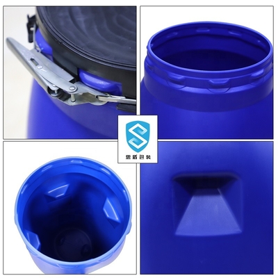 seau bleu 4.5kg de HDPE d'ODM d'OEM de récipient en plastique du HDPE 110L