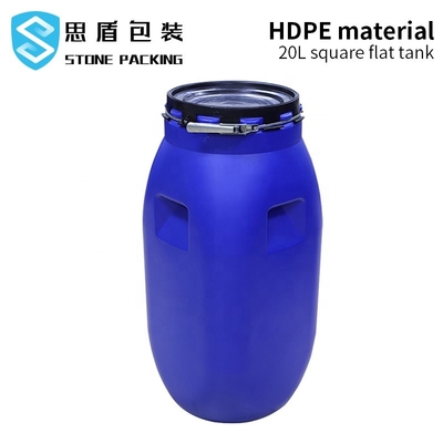 seau bleu 4.5kg de HDPE d'ODM d'OEM de récipient en plastique du HDPE 110L