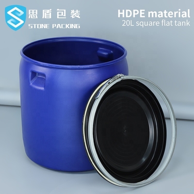 Niveau chimique de nourriture autour d'ODM d'OEM en plastique de tambour du HDPE 150l
