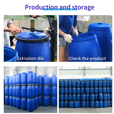 Baril en plastique chimique en plastique de scellage fort des conteneurs 150L en métal du HDPE pp