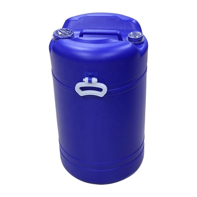 HDPE 60L bleu tambour en plastique de 55 gallons avec l'ODM d'OEM de poignée de Pastic