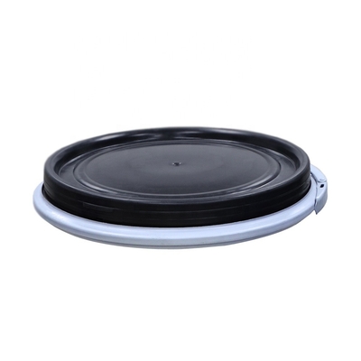tambour à couvercle serti du HDPE 125L en plastique chimique avec l'anneau de cercle de fer 80 degrés