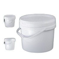 Pp en plastique 5 diamètre en plastique rond 222mm du tambour 360g de litre 205mm