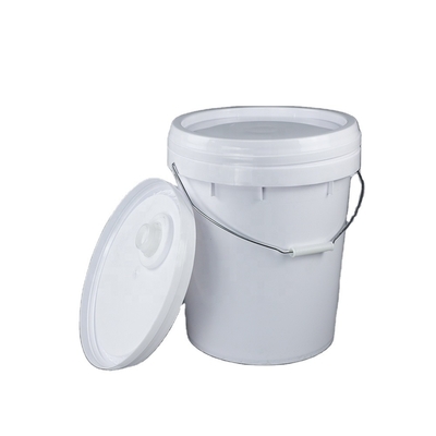 2.0mm réutilisables seau de peinture de 20 litres avec les couvercles BPA libres