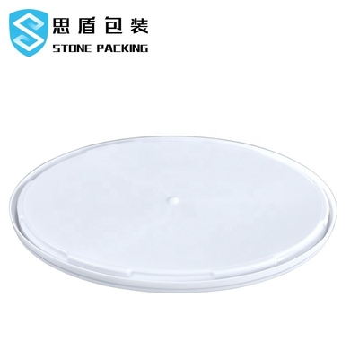 Seau rond ovale de conteneurs chimiques ovales de 1 gallon avec le couvercle 265*265mm