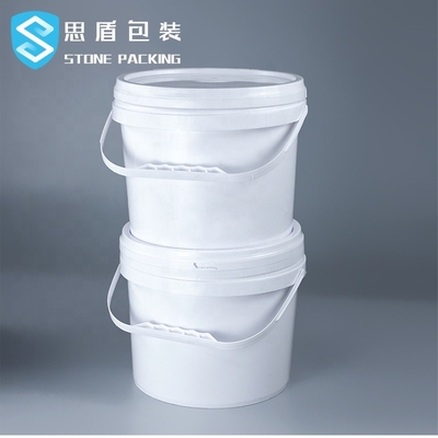 Produit chimique 5l blanc du diamètre 222mm pp autour des récipients en plastique 360g