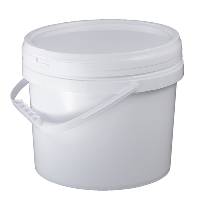 Le blanc de CMYK 5 gallons seau de peinture de 20 litres avec la plaine de couvercle a laqué