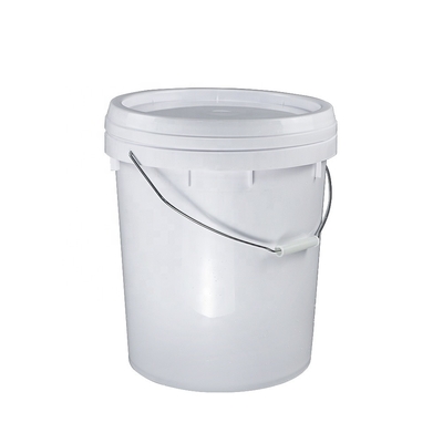 Blanc de chapeau de filtre à huile cinq gallons seau de peinture de 20 litres avec le couvercle ISO9001