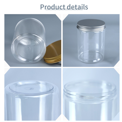 Pots en plastique transparents de SIDUN avec des couvercles pour gravure à l'eau forte d'acide alimentaire