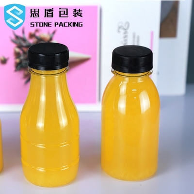 Bouteilles en plastique 250ml 28g d'ANIMAL FAMILIER en plastique clair des produits 34mm de ménage