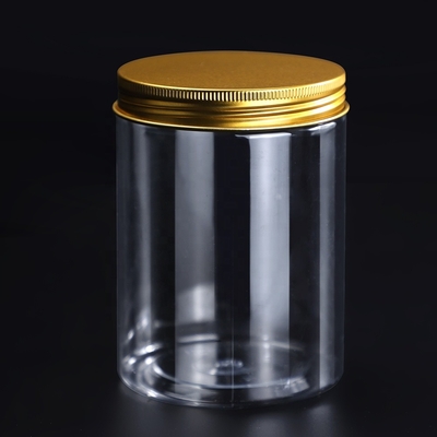 Le plastique acide d'ANIMAL FAMILIER gravure à l'eau forte met le pot en bouteille en plastique du stockage 13g avec le couvercle à visser de pp