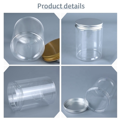 Le plastique acide d'ANIMAL FAMILIER gravure à l'eau forte met le pot en bouteille en plastique du stockage 13g avec le couvercle à visser de pp