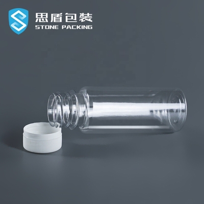 Bouteille en plastique d'ANIMAL FAMILIER de SIDUN 100ml avec le couvercle à visser 39*116mm