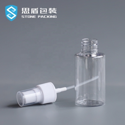 L'ANIMAL FAMILIER transparent de l'alcool 40ml recyclable pulvérisent la bouteille 73*34mm