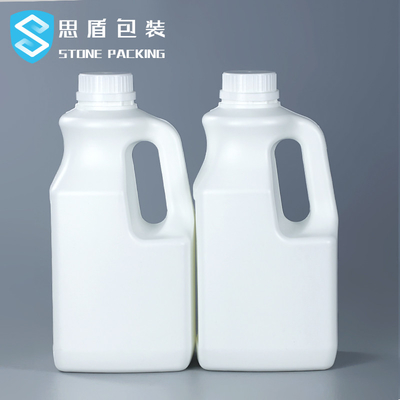 HDPE à bouchon vissable acide Jerry Can de plastique 2L 5L de tambours gravure à l'eau forte 36mm