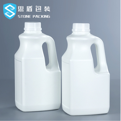 HDPE à bouchon vissable acide Jerry Can de plastique 2L 5L de tambours gravure à l'eau forte 36mm
