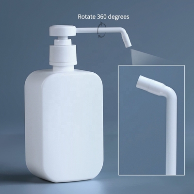 Calibre en plastique 25mm de bouteilles d'ANIMAL FAMILIER en plastique désinfectant de la pompe 500ml