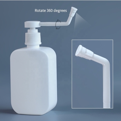 Calibre en plastique 25mm de bouteilles d'ANIMAL FAMILIER en plastique désinfectant de la pompe 500ml