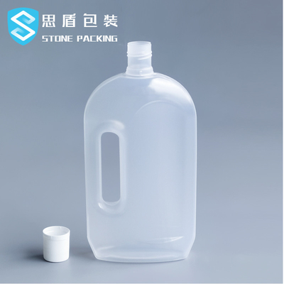 Bouteille 750ml en plastique translucide du calibre 30mm avec la poignée
