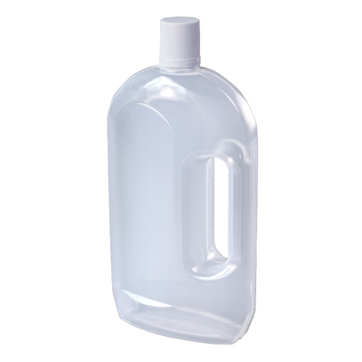 Bouteille 750ml en plastique translucide du calibre 30mm avec la poignée